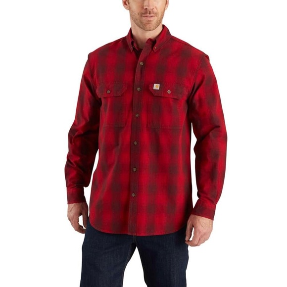 Carhartt Other - Carhartt Men's Fort Plaid Long Sleeve Shirt